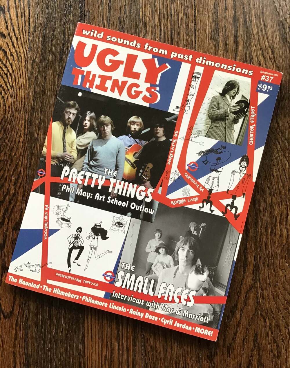 Ugly Things Magazine #37 Spring/Summer 2014 The Pretty Things & The Small Faces